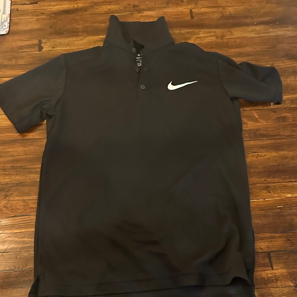 Nike Black Short Sleeve Polo